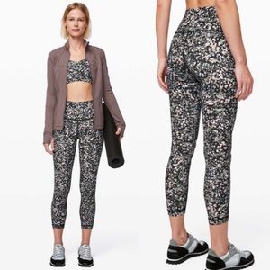 Lululemon NWOT WU High-Rise Tight Floral Spritz 10